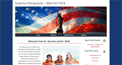 Desktop Screenshot of guarinochiropractic.com